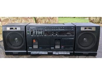 Sony Cassette Player And Recorder