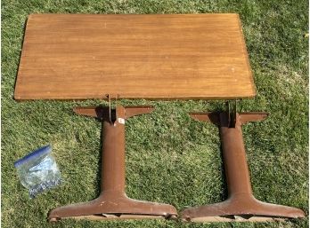 Vintage Student Desk (needs Assembly, Includes Hardware) With One Chair