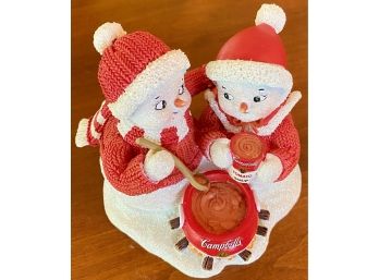 Campbells Soup Christmas Figurine