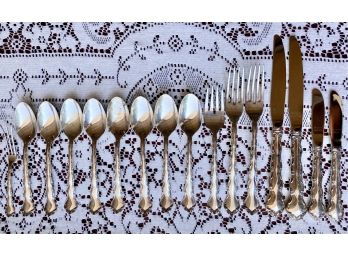 Sterling And Sterling Handled Reed And Barton Flatware