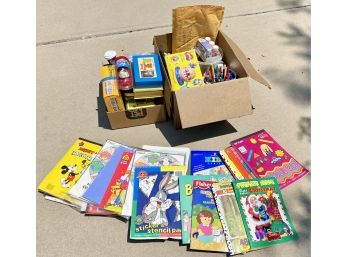 Lot Of Kids Toys, Markers, Crayons And More!