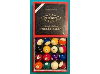 Lot Of Authentic Brunswick Pocket Balls