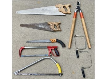 Lot Of Cutting Tools Incl. Saws