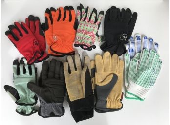 Variety Of Gardening Gloves