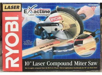 Ryobi 10 Laser Compound Miter Saw