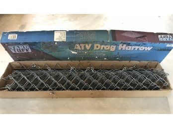 Yard Tuff ATV Drag Harrow In Box