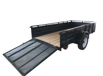 Carry-On Trailer With Mesh Drop-down Gate