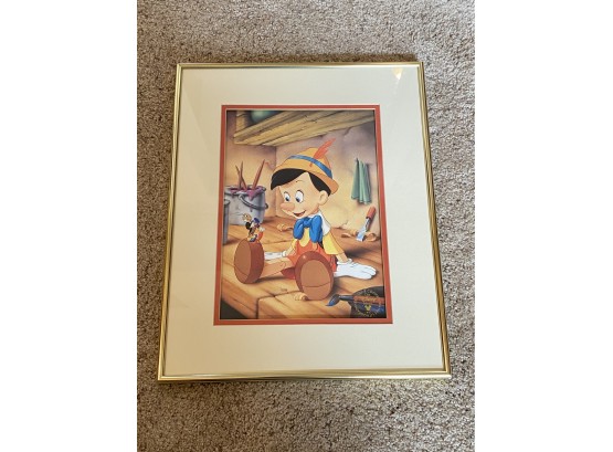 Pinocchio Exclusive 1993 Commemorative Lithograph