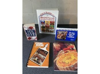 Lot Of 5 Cookbooks