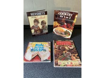 Lot Of 4 Cookbooks