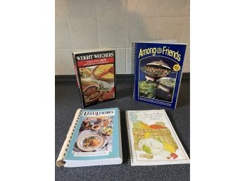 Lot Of 4 Cookbooks