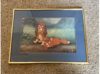 Fox And The Hound Exclusive 1994 Commemorative Lithograph