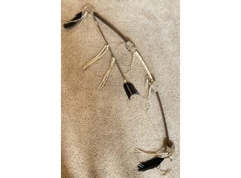 Decorative Native American Style Bow And Arrow