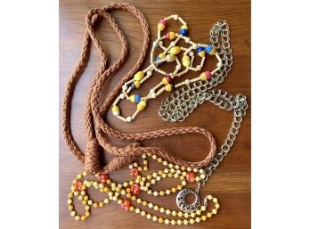 Lot Of Long Necklaces