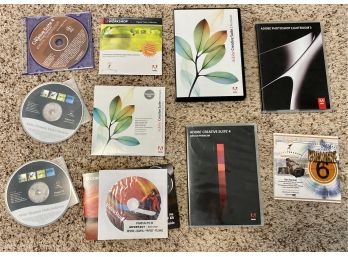 Collection Of Adobe Software CDs