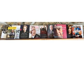 Lot Of Hardcover Political Themed Books