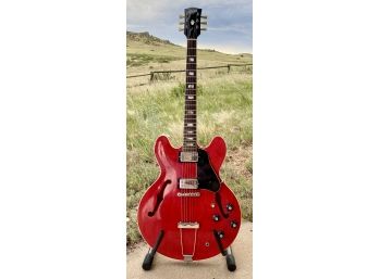 Stunning Vintage Red Gibson Guitar ES-335TD Red Cherry