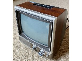 Cute Small Vintage Panasonic TV
