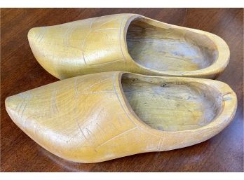 Large Wood Clogs From Holland Size 24