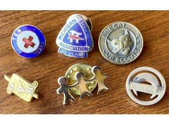 Lot Of Small Vintage Pins