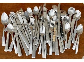 Lot Of Mainly Stainless Flatware