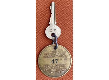Historic Dearborn MI Inn Keychain And Key