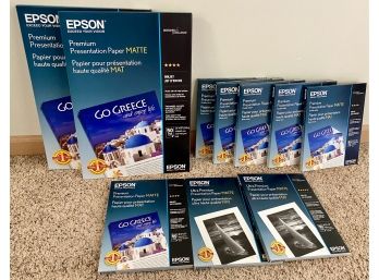 Lot Of Epson Photo Paper
