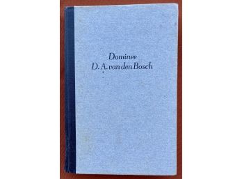 Dominee D.A Van Den Bosch