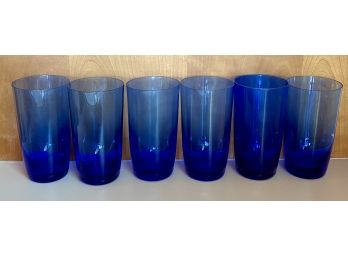 Cobalt Blue Drinking Glasses