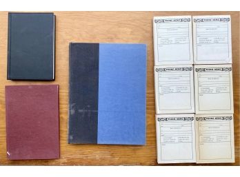 Lot Of Sketchbooks And Memo Pads