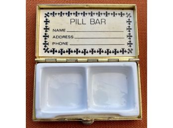 Small Vintage Pill Box