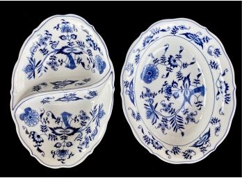Two Blue Danube Bowls