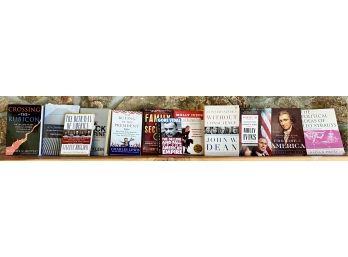 Collection Of Soft Cover Political Themed Books