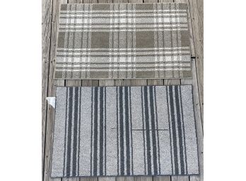 Two Floor Mats Or Area Rugs