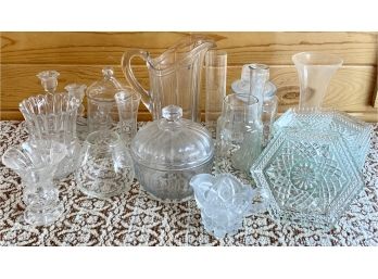 Large Lot Of Misc. Glass