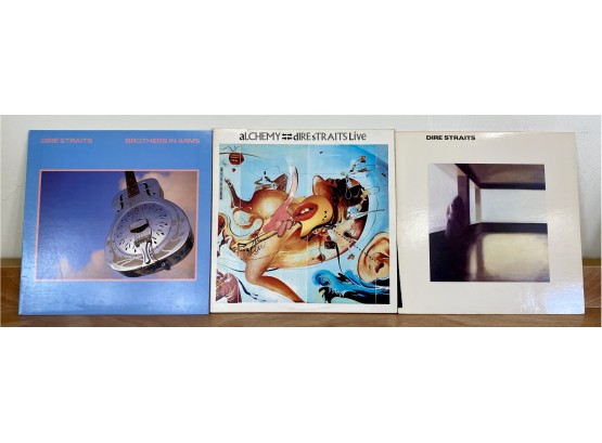 Three Dire Straits Vinyl Records