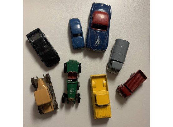 Assortment Of Vintage Die- Cast Cars