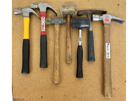 Lot Of Seven Yellow Hammers