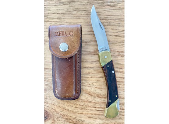 Schrade Knife With Case