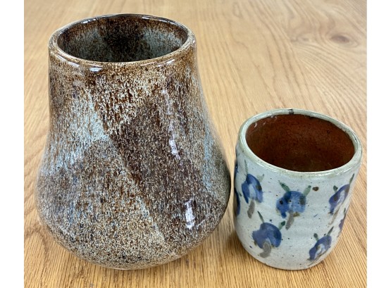 Ceramic Vase And Cup
