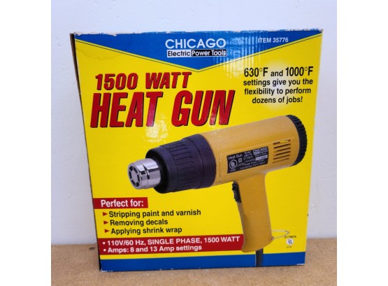 Chicago Electric Power Tools 1500 Watt Heat Gun