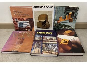 Lot Of Woodworking, Architecture, And Design Books