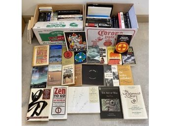 Lot Of Books Incl Zen Drawing, Zen To Go, And The Thinking Body Dancing Mind