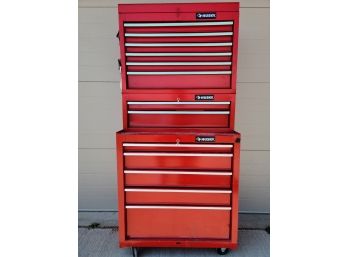 Husky 12 Drawer Tool Box With Contents