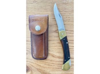 Schrade Knife With Case
