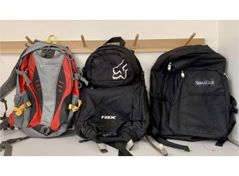 Three Backpacks