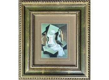 Framed Cubist 'Le Jour' Print