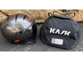 Kask Gray/black Ski Helmet With Visor And Case Size L 60