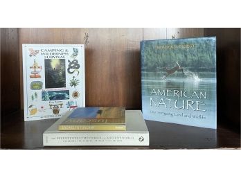 4 Pc. Nature And History Book Lot
