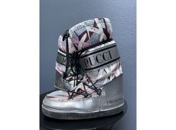 Emilio Pucci Winter Moon Boots Women's Size 38-40